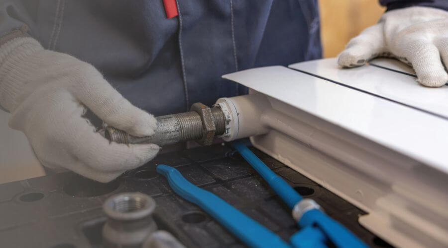 Gas Line Leak Repair in Crane, IN